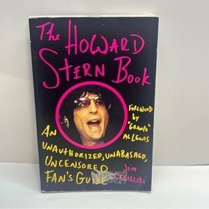 the howard stern book an unauthorized unabashed uncensored fans guide  by jim ce